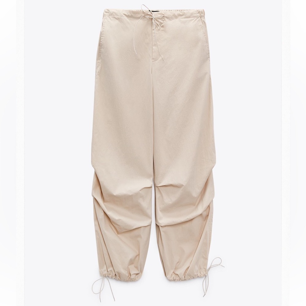 Nylon jogging pants - parachute pants